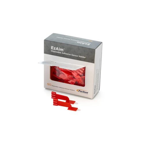 Medidenta - X-Ray Accessories - EzAim® Sensor Holder Tabs (Individually Cut Tabs) - Red Bitewing