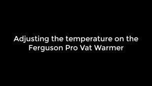 Medidenta - Videos - 3D Printing - How-Tos - Ferguson Accessories - Adjusting the Temperature on the Ferguson Pro Vat Warmer
