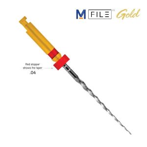dental conduit - endo - M File Gold