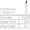 Medidenta - DynaCut Friction Grip Operative Carbide Bur 256