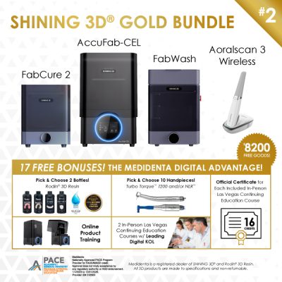 Medidenta - 3D Printing - SHINING 3D® Gold Bundle