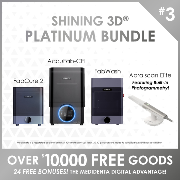 Medidenta - 3D Printing - SHINING 3D® Platinum Bundle