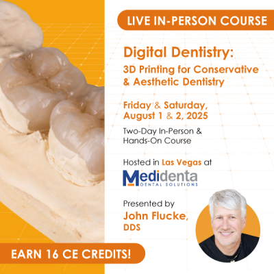Medidenta - Event Tickets - Digital Dentistry: 3D Printing for Conservative and Aesthetic Dentistry
