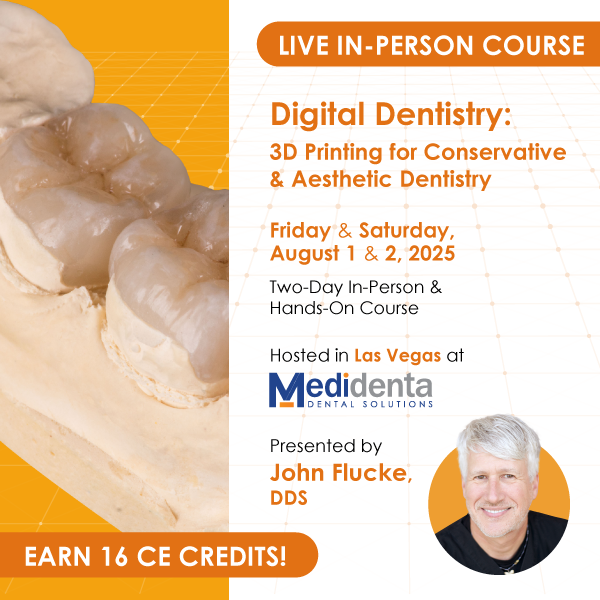 Medidenta - Event Tickets - Digital Dentistry: 3D Printing for Conservative and Aesthetic Dentistry