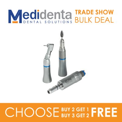 Medidenta - Handpieces - Meditorque Elite 3 Piece Kit 25K - TS