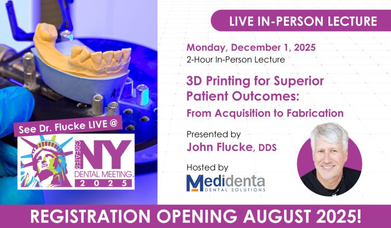 Medidenta - Education - 3D Printing for Superior Patient Outcomes: From Acquisition to Fabrication
