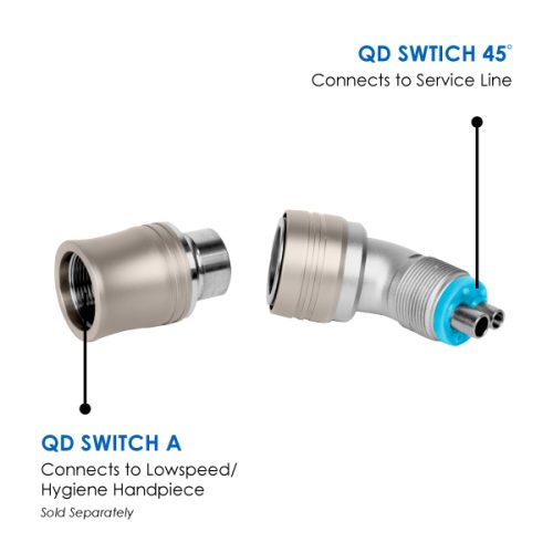 Medidenta - Handpieces - QD-Switch 45 Degree Lowspeed Coupler - Gallery 03