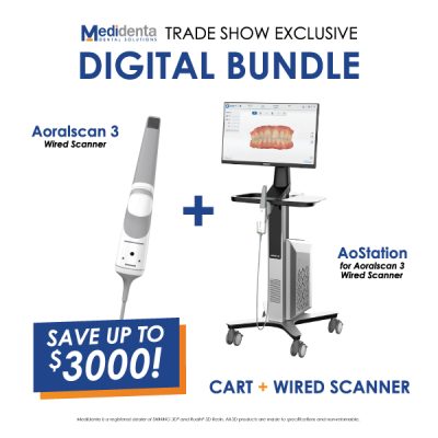 Medidenta - 3D Printing - Aoralscan 3 Digital Bundle (Wired) - TS
