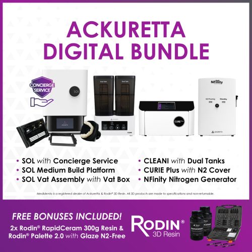 Medidenta - 3D Printing - Bundles - Ackuretta Digital Bundle