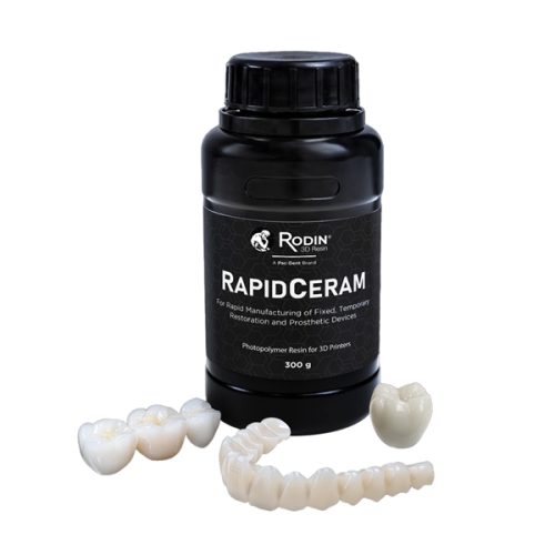 Medidenta - 3D Printing - Resins - Rodin® RapidCeram 300g 600g