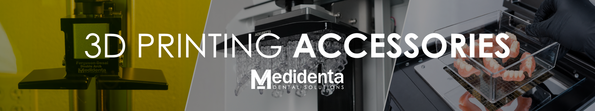 Medidenta - 3D Printing Accessories - Ackuretta - Rick Ferguson - Rodin 3D - SOL SE - SOL Plus - Chroma Flash - Double Arch Stealth Plate - 01