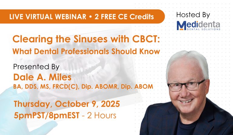 Medidenta - Education - Clearing the Sinuses with CBCT: What Dental Professionals Should Know