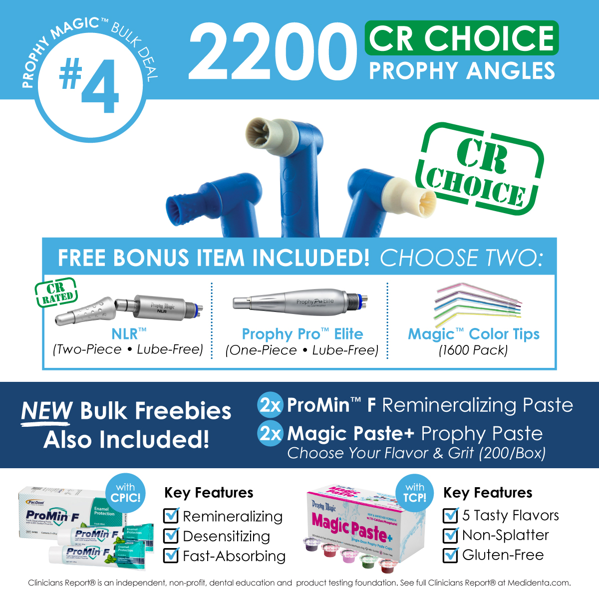 Medidenta - Prophy Magic - Disposable Prophy Angle Bulk Deal #4 06