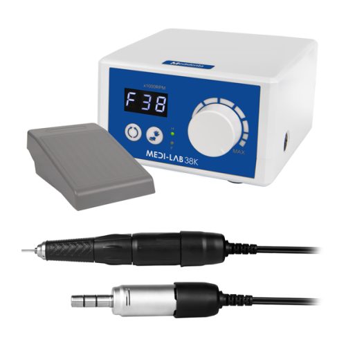Medidenta - Handpieces - Laboratory - Medi-Lab 38K Kit With Dental Lab Brush Micromotor Handpiece 01