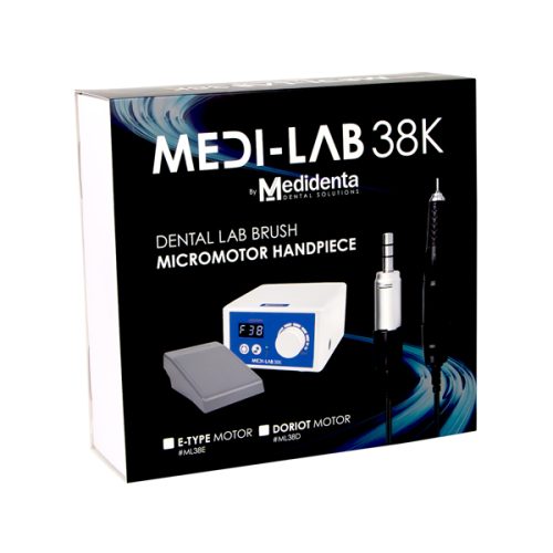 Medidenta - Handpieces - Laboratory - Medi-Lab 38K Kit With Dental Lab Brush Micromotor Handpiece 02
