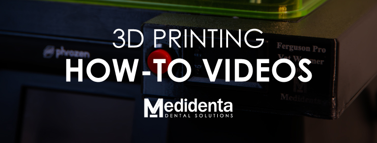Medidenta - 3D Printing How-To Videos Banner Mobile