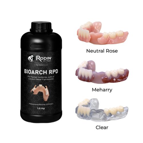 Medidenta - 3D Printing - Resins - Rodin® BioArch RPD 03