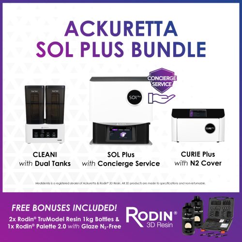 Medidenta - 3D Printing - Bundles - Ackuretta - Ackuretta SOL Plus Bundle