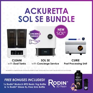 Medidenta - 3D Printing - Bundles - Ackuretta - Ackuretta SOL SE Bundle