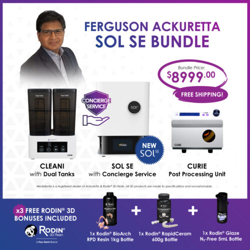 Medidenta - 3D Printing - Bundles - Ackuretta - Ackuretta SOL SE Bundle