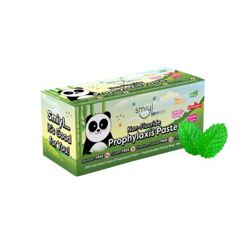 Smiyl Non-Fluoride Prophylaxis Paste Medium Grit - Mint Flavor | Medidenta