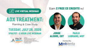Medidenta - Education - Webinar - Jorge Alegre - Paolo Lubrano - 3D Printing - July 28, 2026 – 01