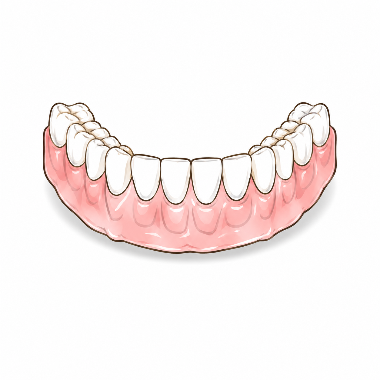 Immediate denture design