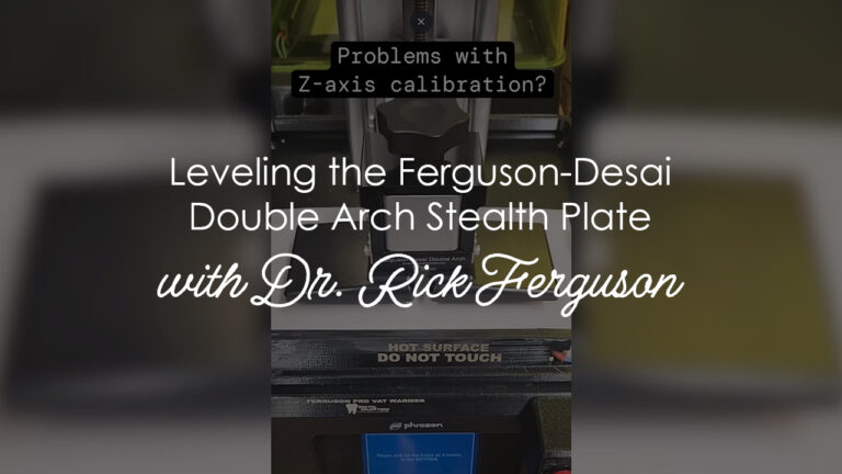 Medidenta - Videos - How-To - Ferguson Accessories - Leveling the Ferguson-Desai Double Arch Stealth Plate - 01