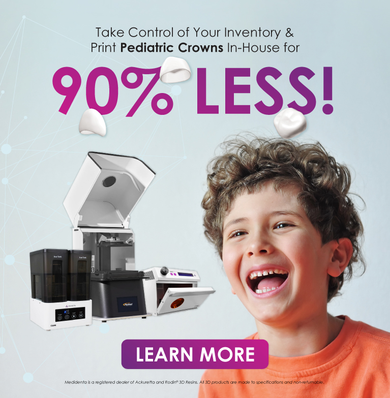 Medidenta - 3D Printing - Bundles - Ackuretta SOL SE Pediatric Crown Money Saver - Full Start-Up Bundle - Mobile Banner - 01