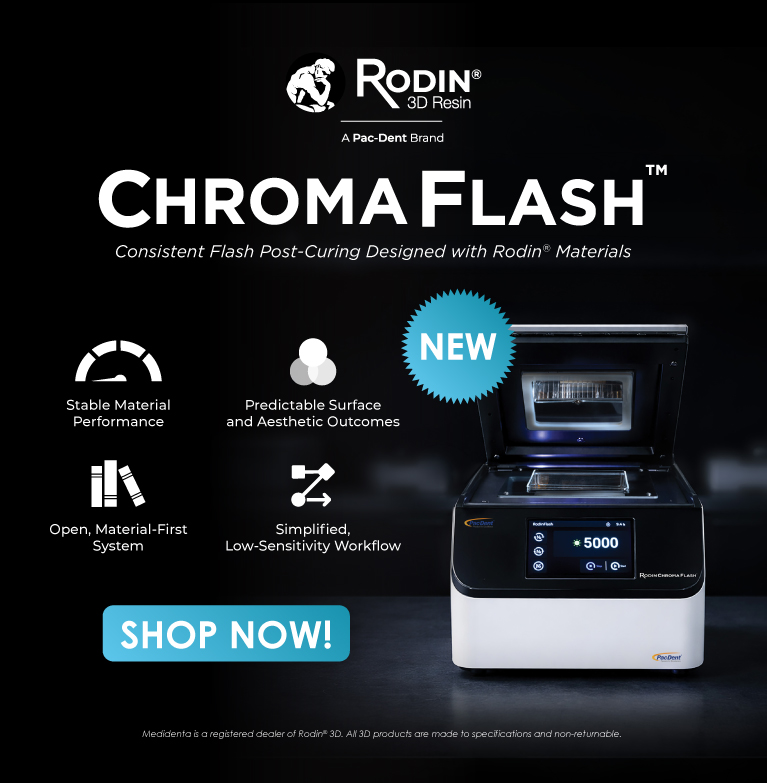 Medidenta - 3D Printing - Curing - Rodin Chroma Flash - Shop Now - Mobile Banner - 02